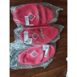 Rhino Champion Sports Kick Ball Size 10 Red Lot of 3 New Play Sport Dodgeball